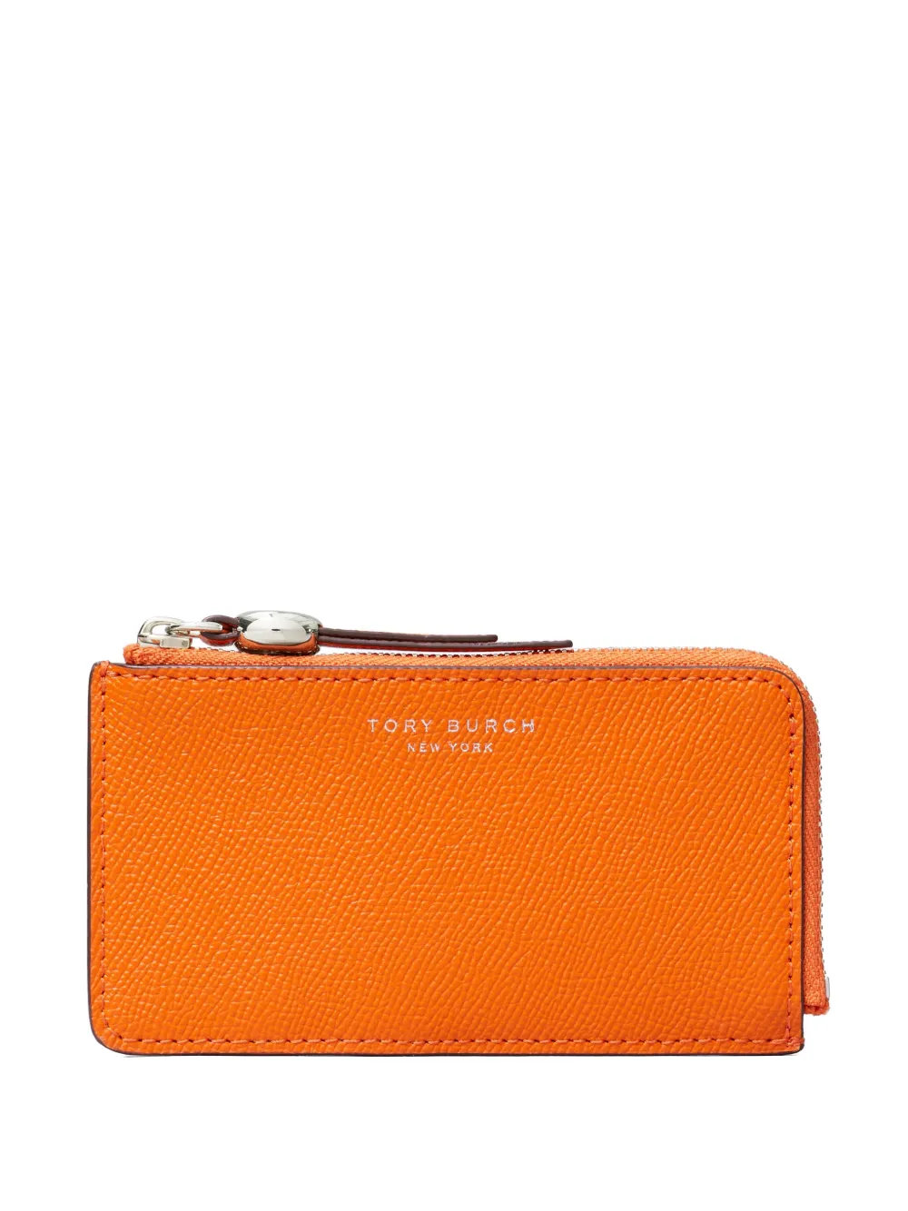 Tory Burch Romy zip card case - Arancione