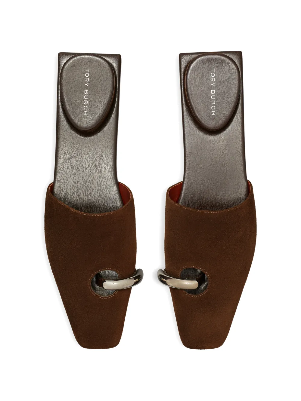 Tory Burch pierced mules Bruin