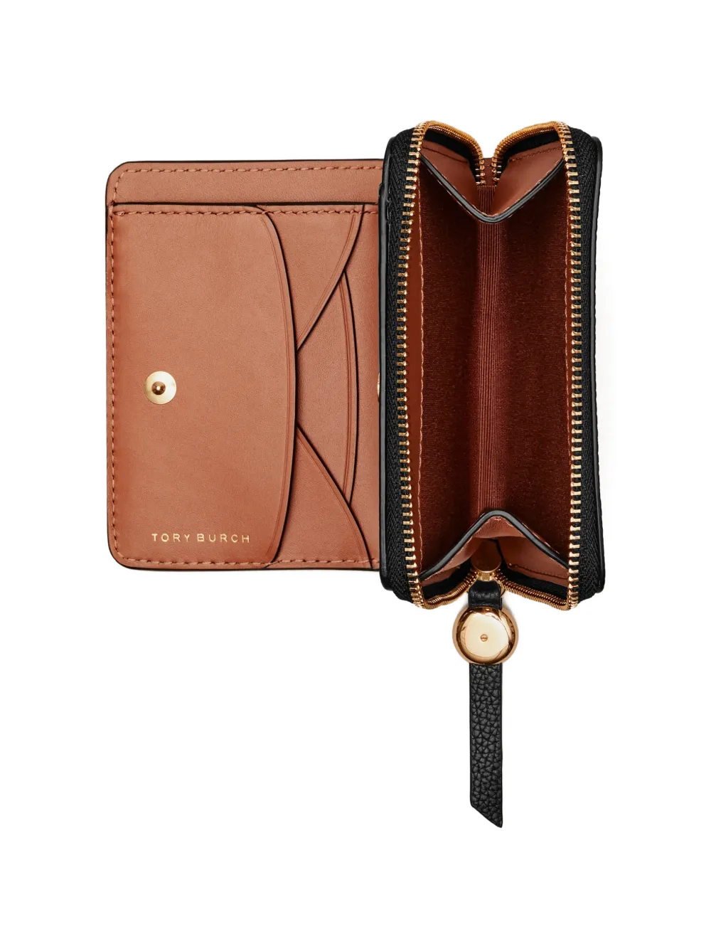Tory Burch Romy portemonnee Zwart
