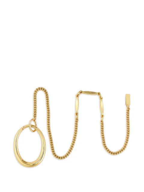 Tory Burch Pierced ring with chain