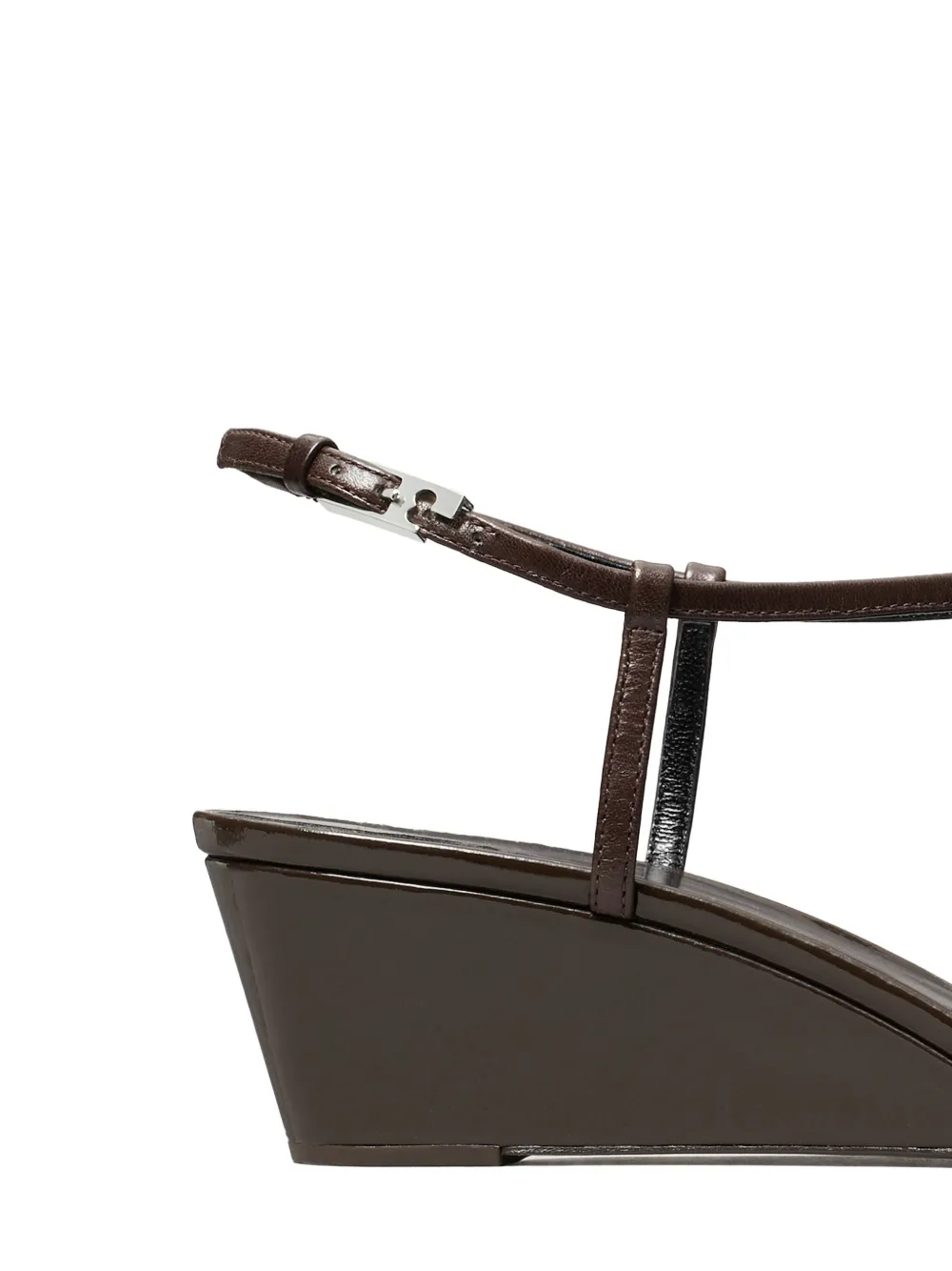 Tory Burch Gigi sleehak met T-bandje Bruin