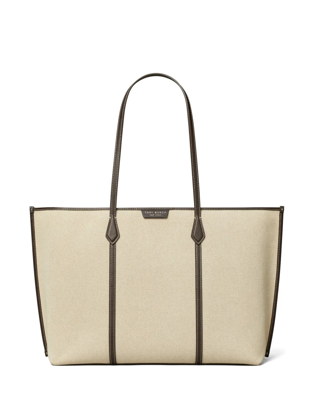 Tory Burch Perry canvas tote - Toni neutri