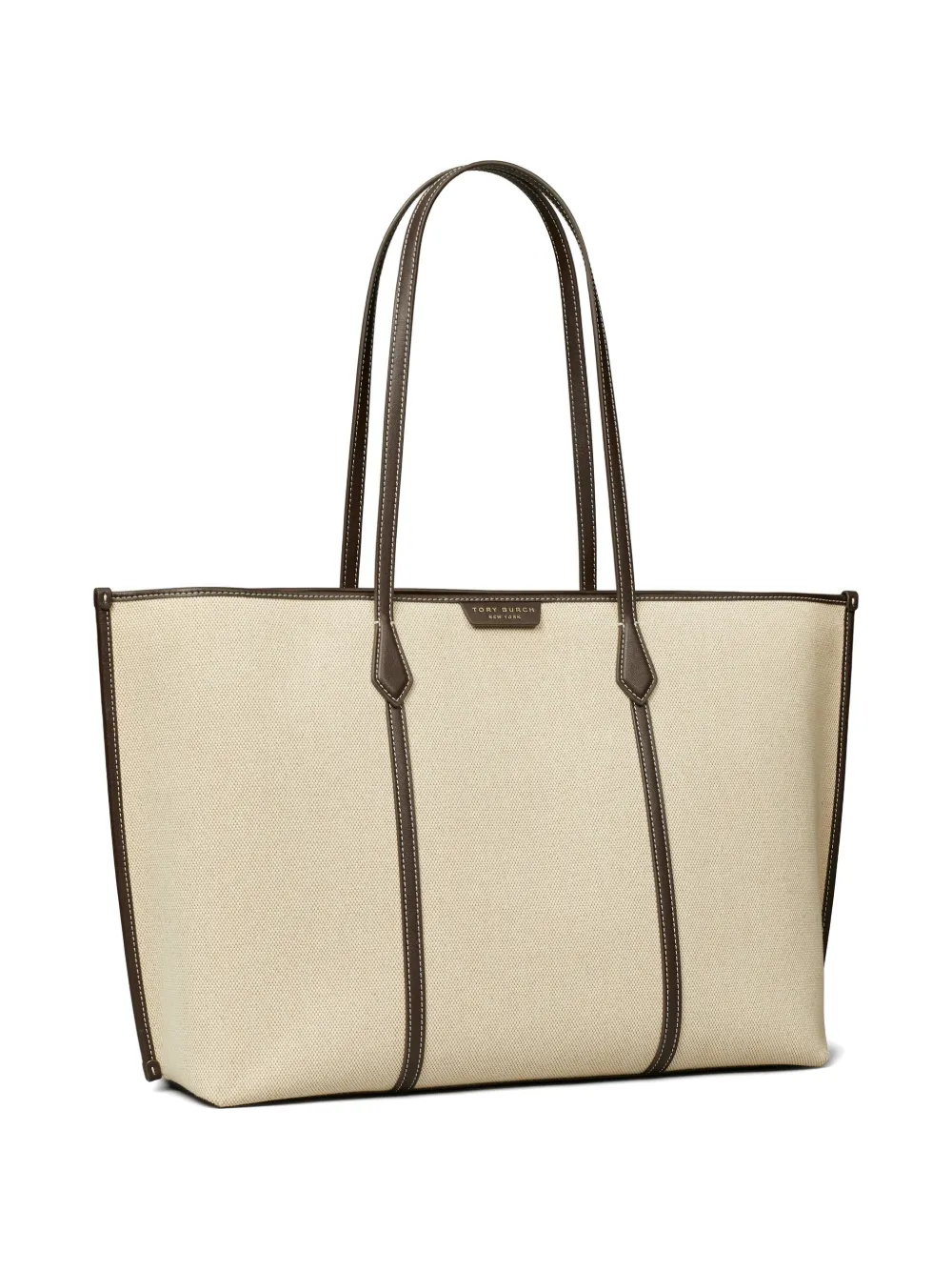 Tory Burch Perry canvas shopper Beige