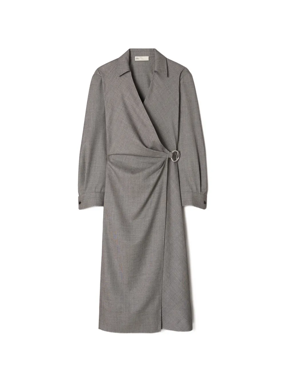 Tory Burch wool wrap dress - Grigio