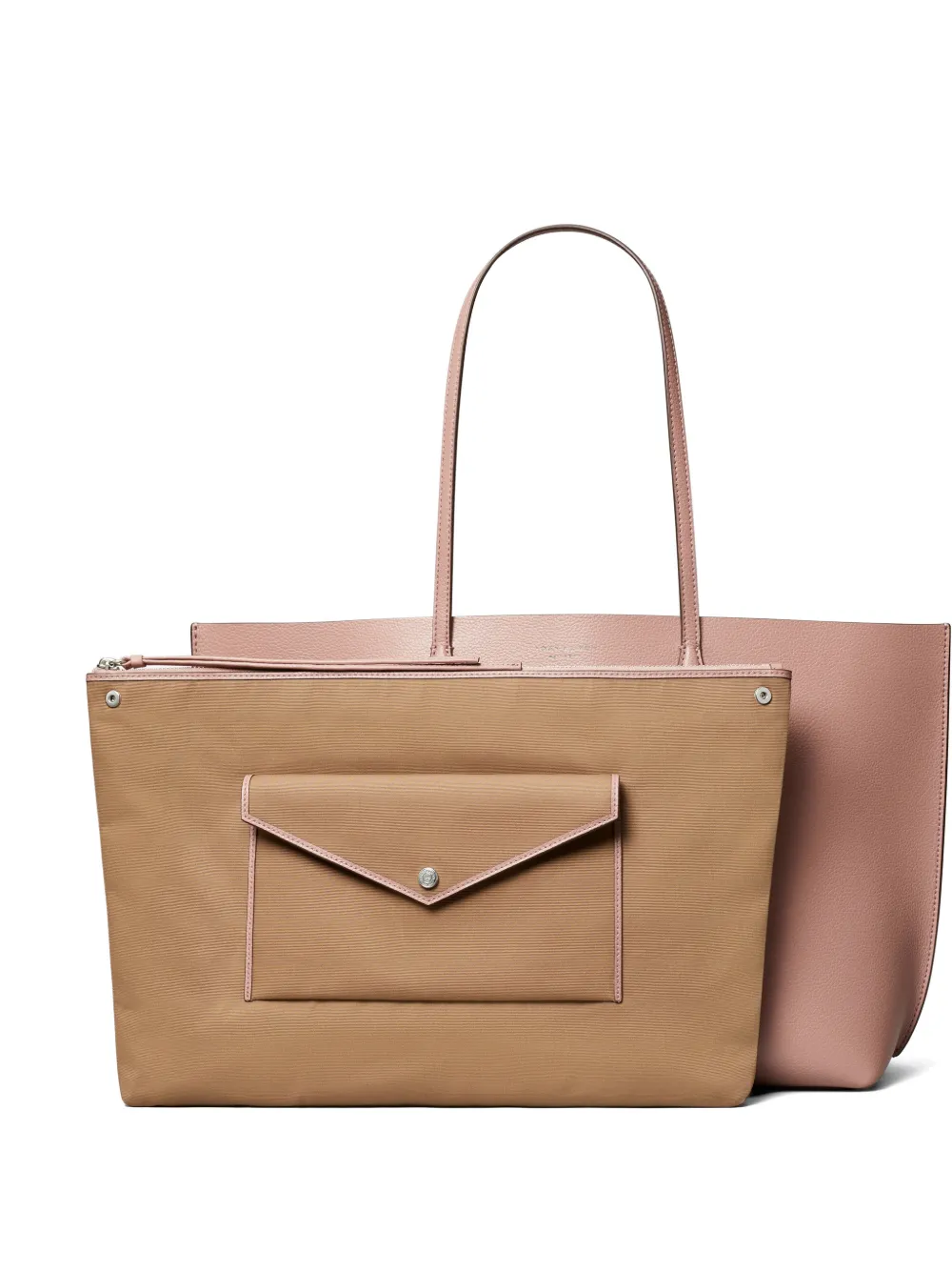 Tory Burch Perry Tote In Pink