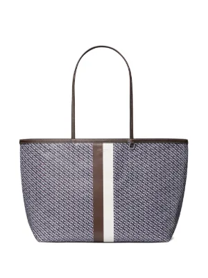 Tory Burch Ever-Ready Monogram Tote Bag | Grey | FARFETCH