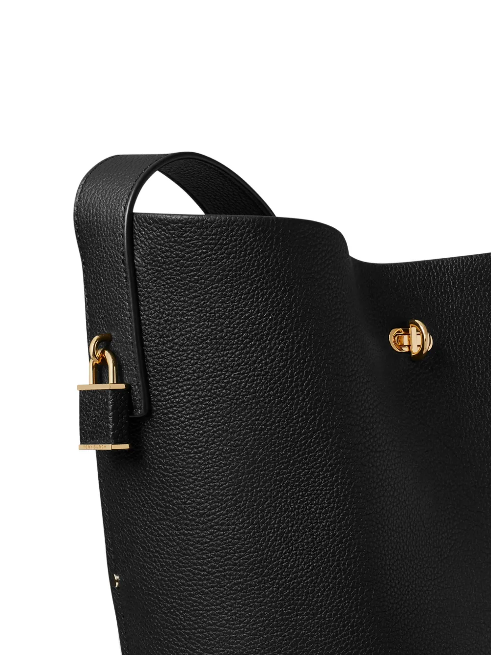 Tory Burch Slim Lock bucket-tas Zwart