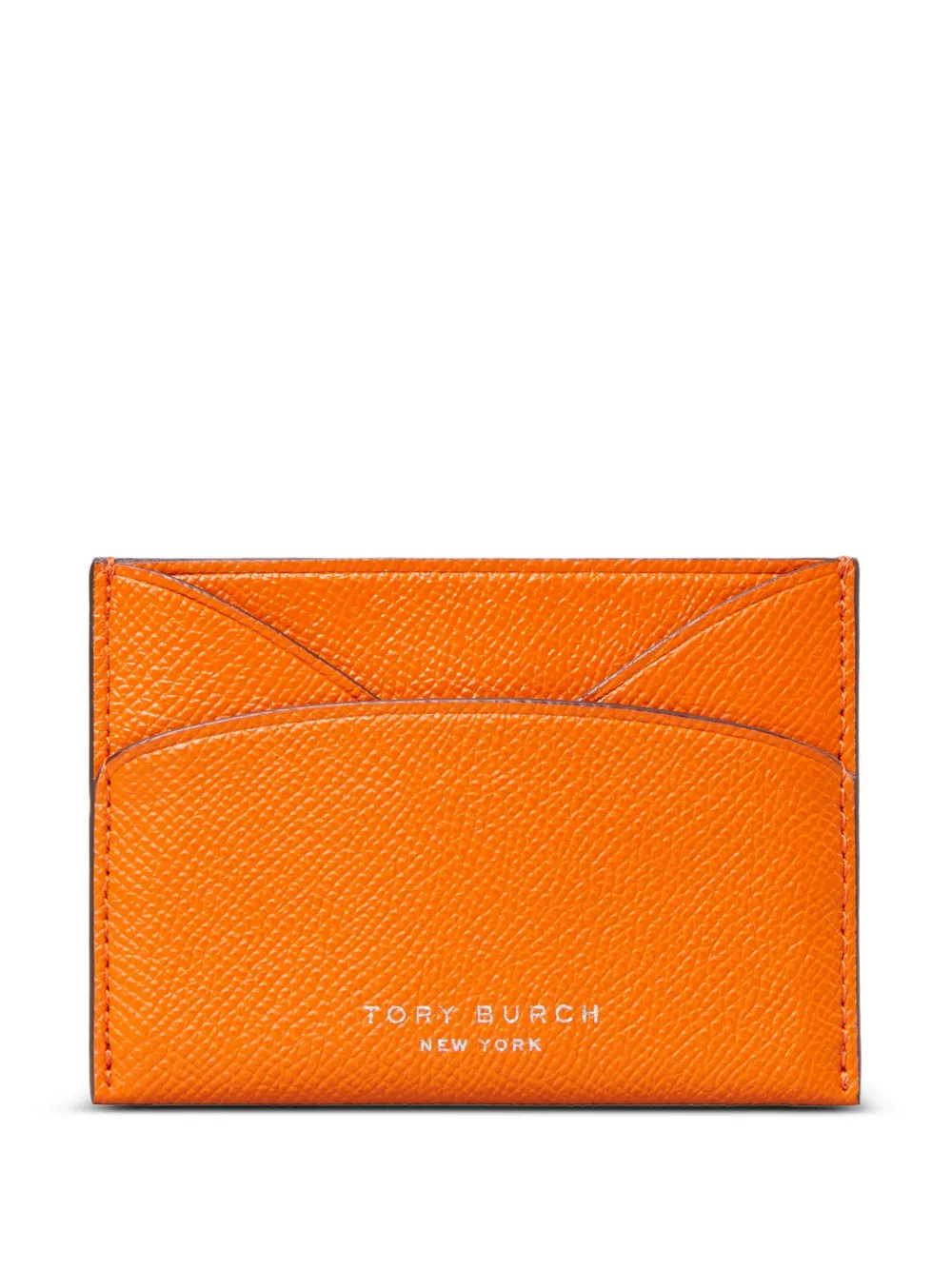 Tory Burch Romy flat card case - Arancione