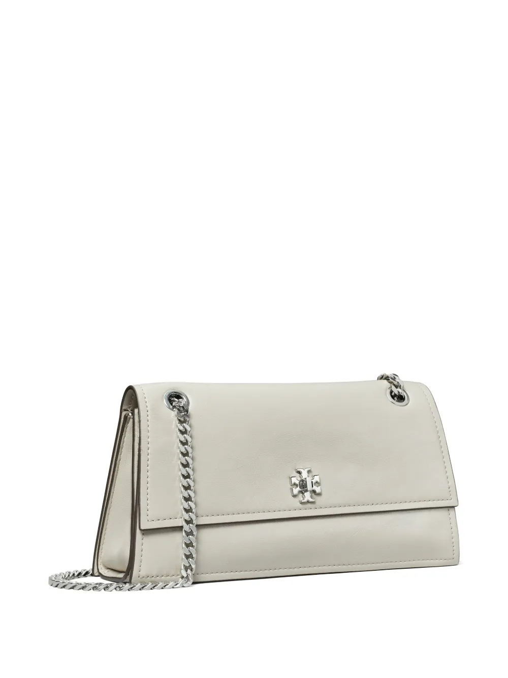 Tory Burch Kira mini-schoudertas met draaislot Grijs