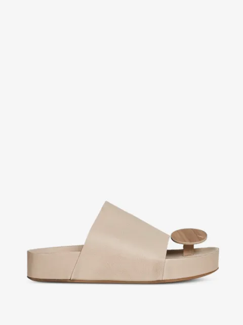 Uma Wang round-detail sandals