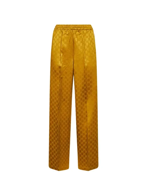 Gucci GG-pattern trousers