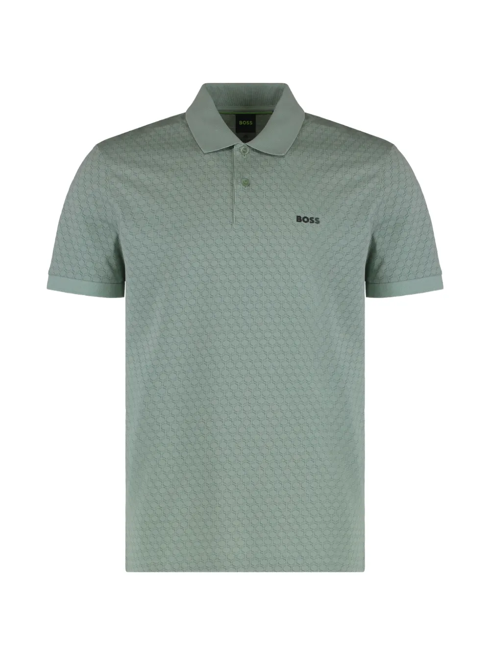 BOSS cotton polo shirt - Verde
