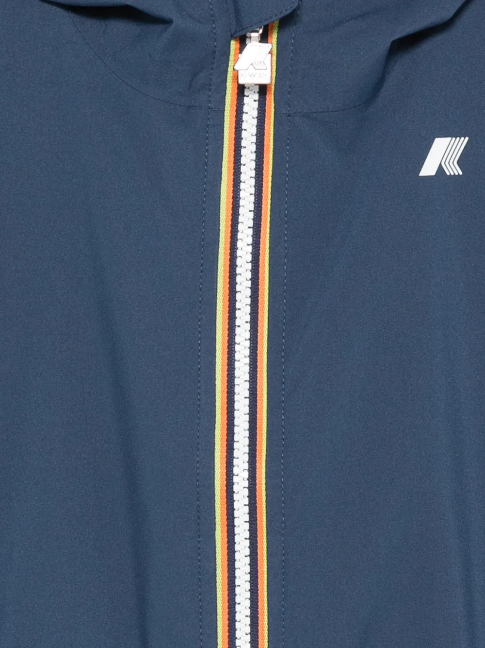  K Way Kids P. Jake Plus.2 Hooded Jacket - Blue 