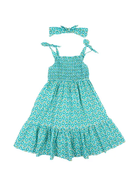 Mayoral floral smocked dress
