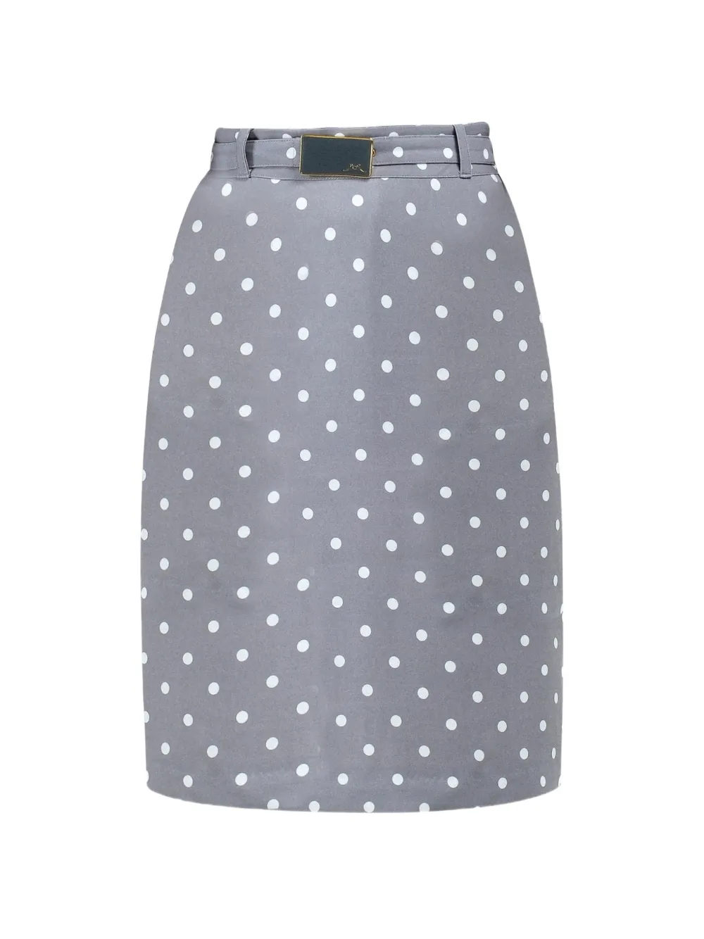 Rowen Rose polka-dots midi skirt - Grigio