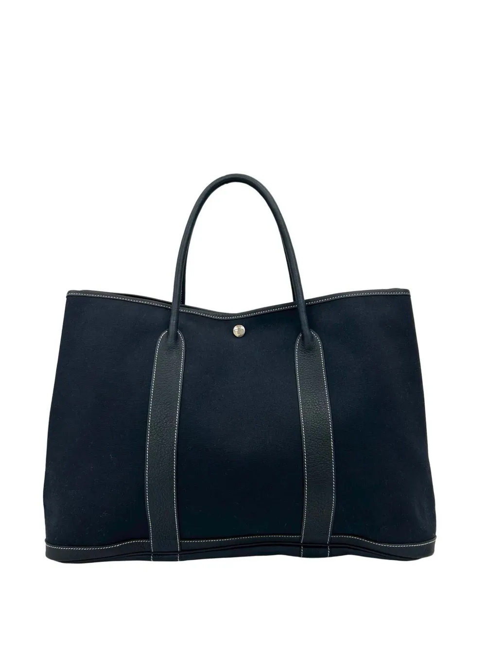 Hermès Pre-Owned 2005 Toile Officier and Negonda Garden Party GM tote bag - Blu