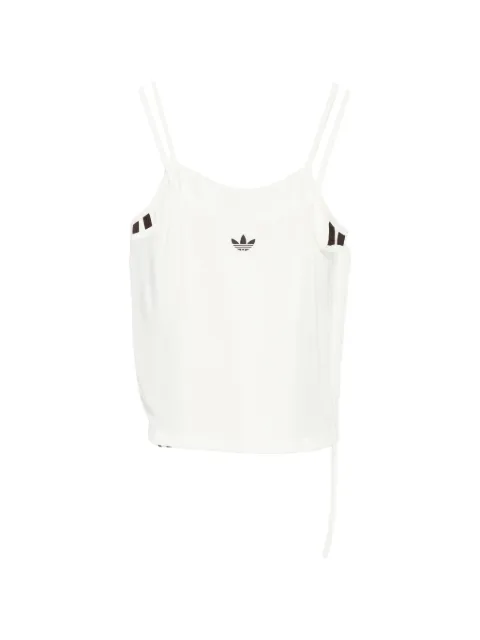adidas double strap logo tank top