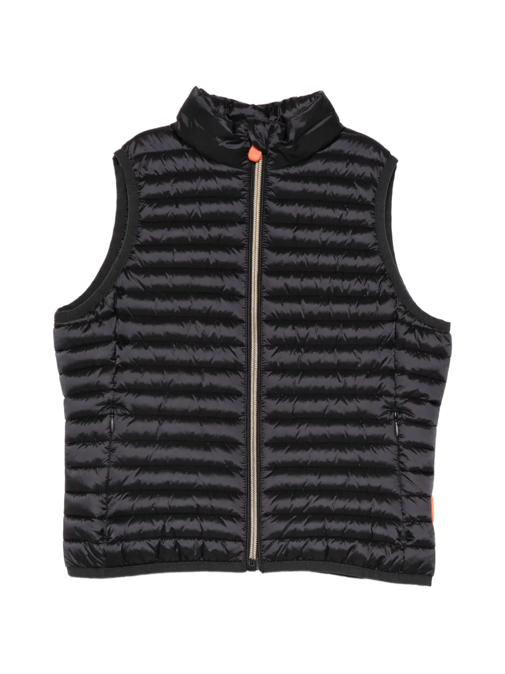 Save The Duck Kids zip-up padded gilet - Nero