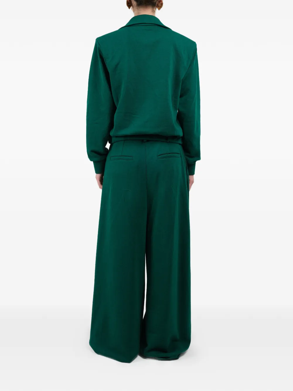 Straight Zip Sweatshirt