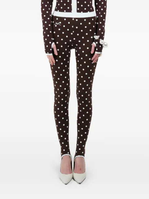 Rowen Rose polka-dots leggings