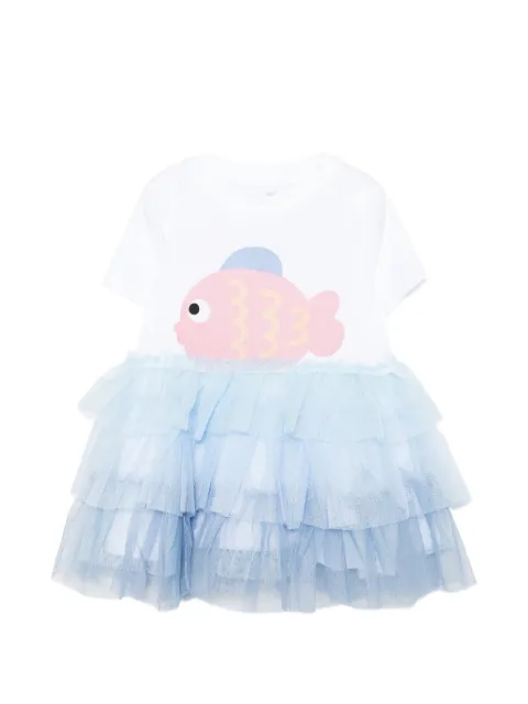 Stella McCartney Kids ラッフルスカート ワンピース