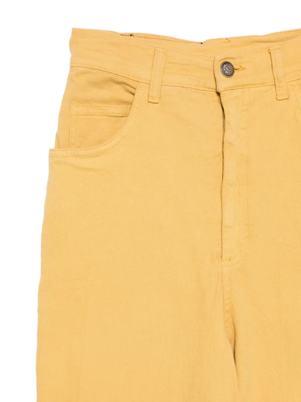 Versace Pre-Owned 1990s gele broek Geel