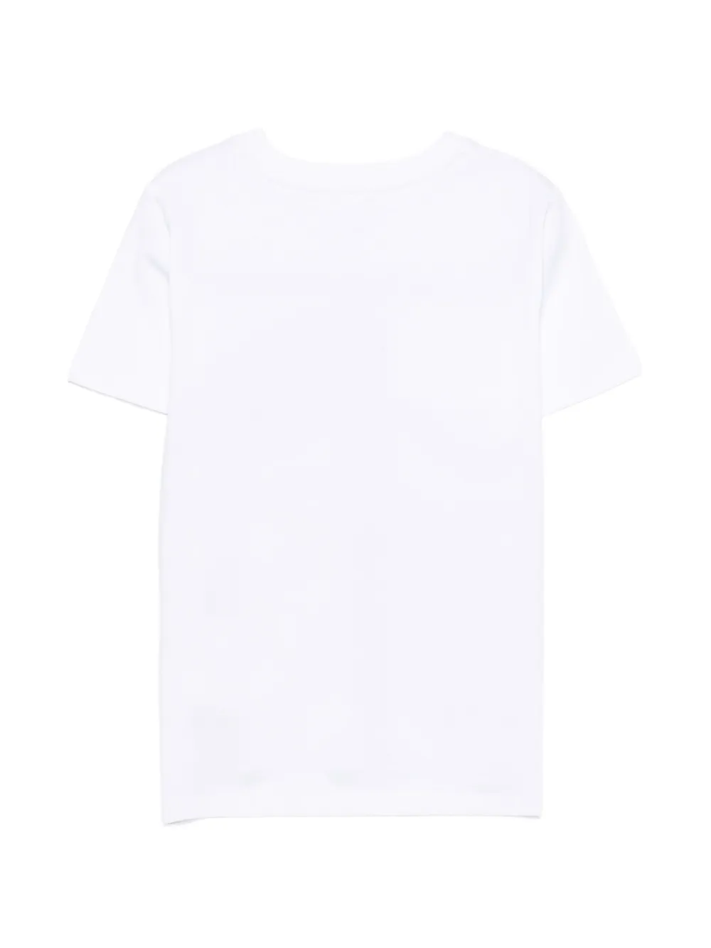 Stella McCartney Kids T-shirt met walvis-print Wit