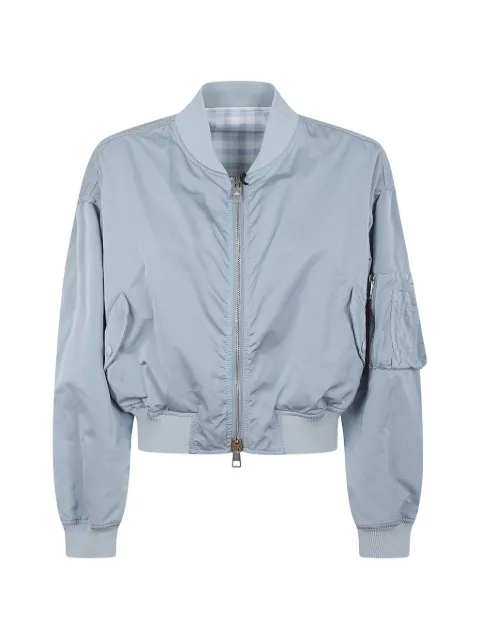 Ermanno Scervino chamarra con motivo de cuadros gingham