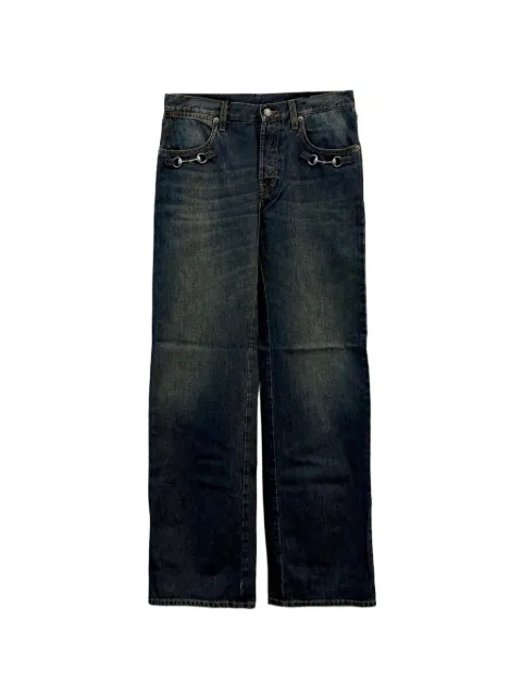 Gucci horsebit-detail jeans 