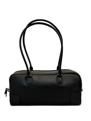 Jil Sander Linea レザーショルダーバッグ | ブラック | FARFETCH JP