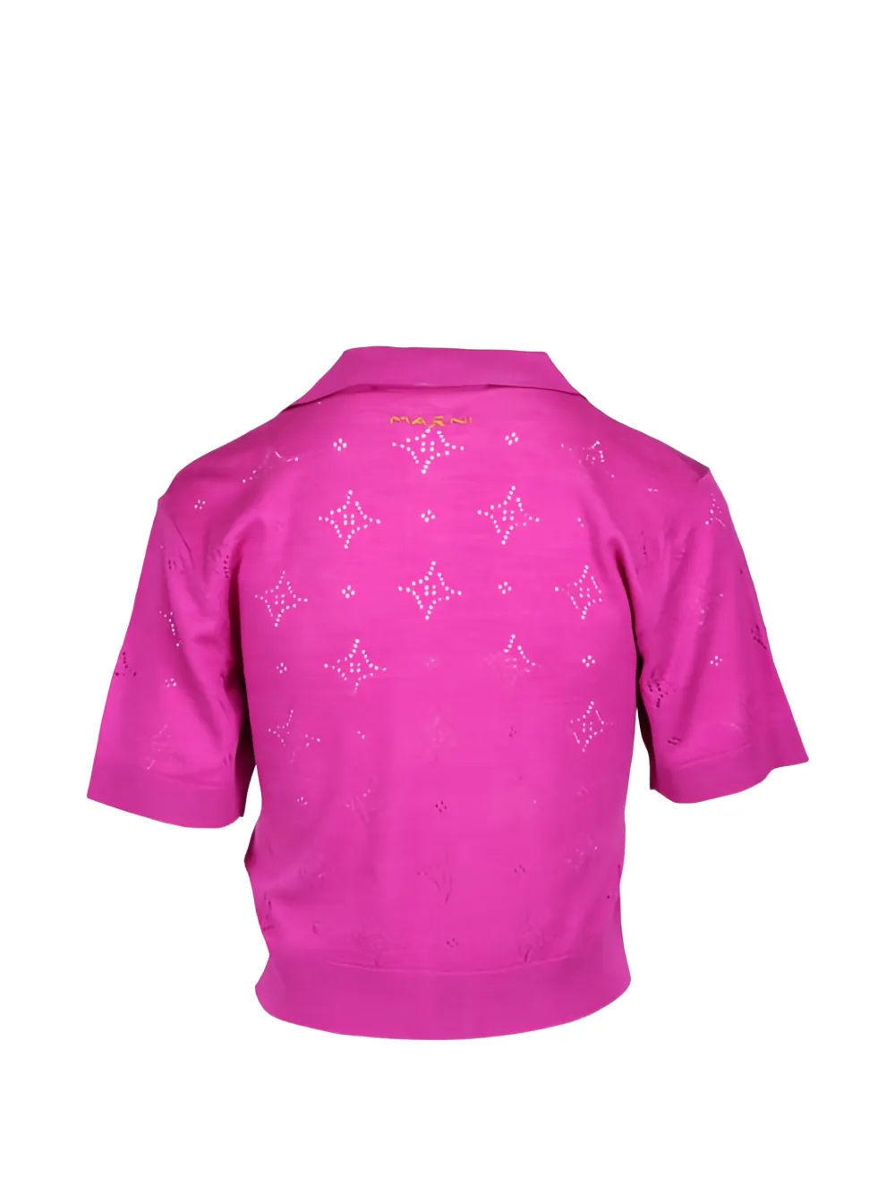  Marni Camicia Traforata - Rosa 