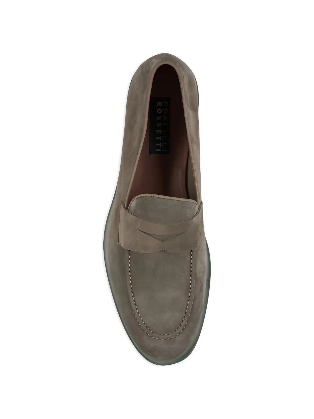 Fratelli Rossetti Suède loafers Groen