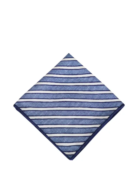 Brunello Cucinelli striped pocket square