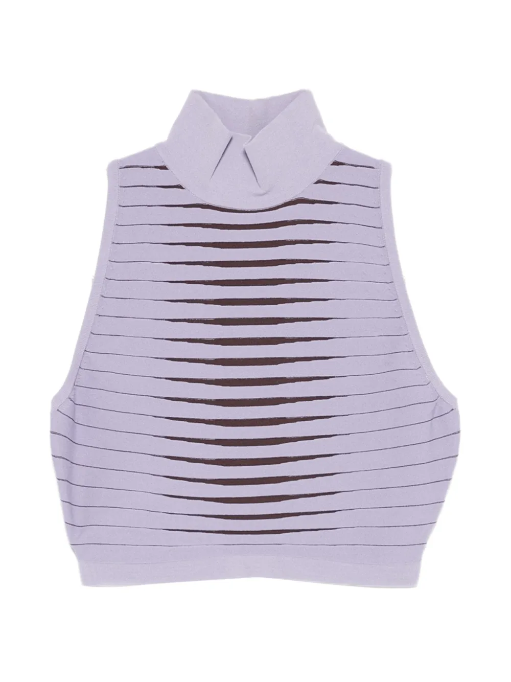 Elisabetta Franchi high-neck tank top - Violett