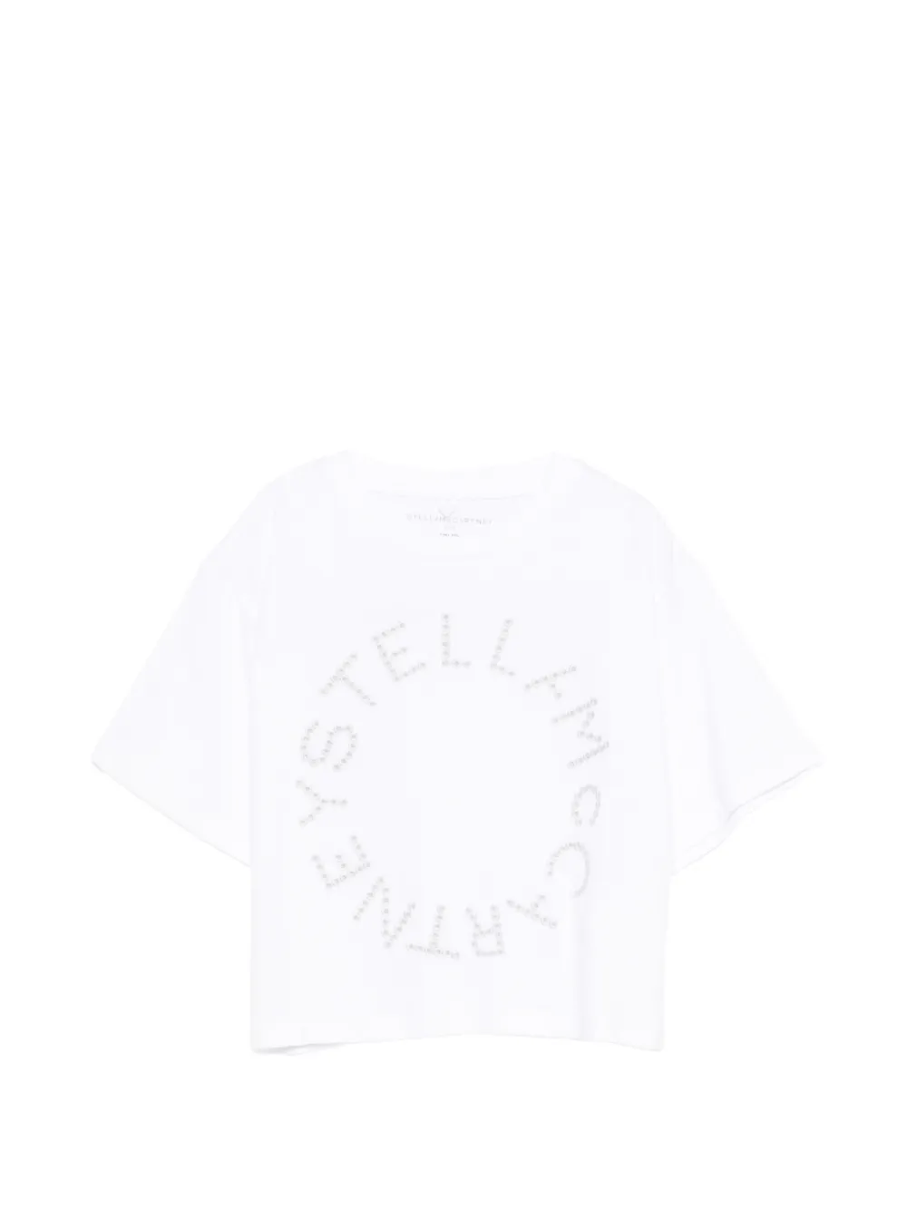 Stella McCartney Kids studded T-shirt - Bianco