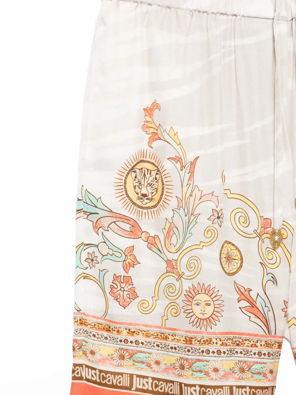  Just Cavalli Drawstring Shorts - Neutrals 