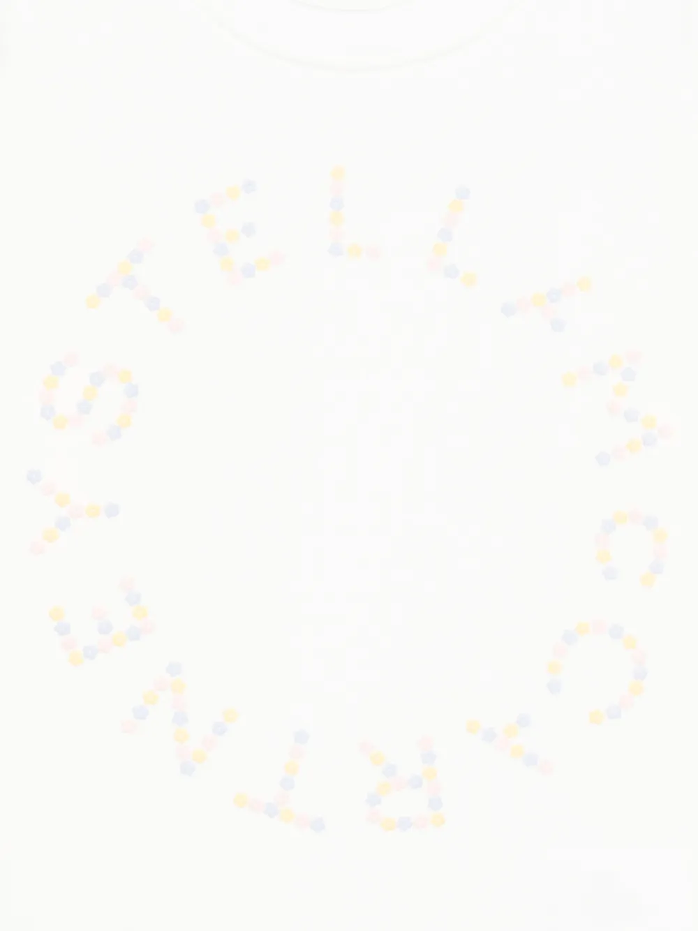  Stella Mccartney Kids Circular Logo Sweatshirt - Neutrals 