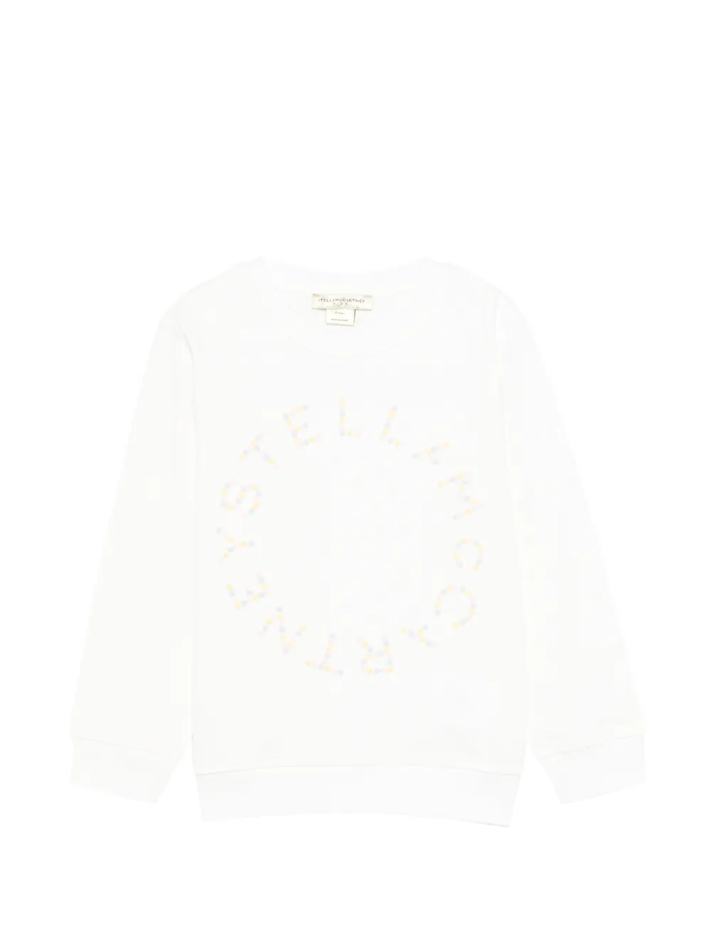 Stella McCartney Kids Circular Logo sweatshirt - Toni neutri