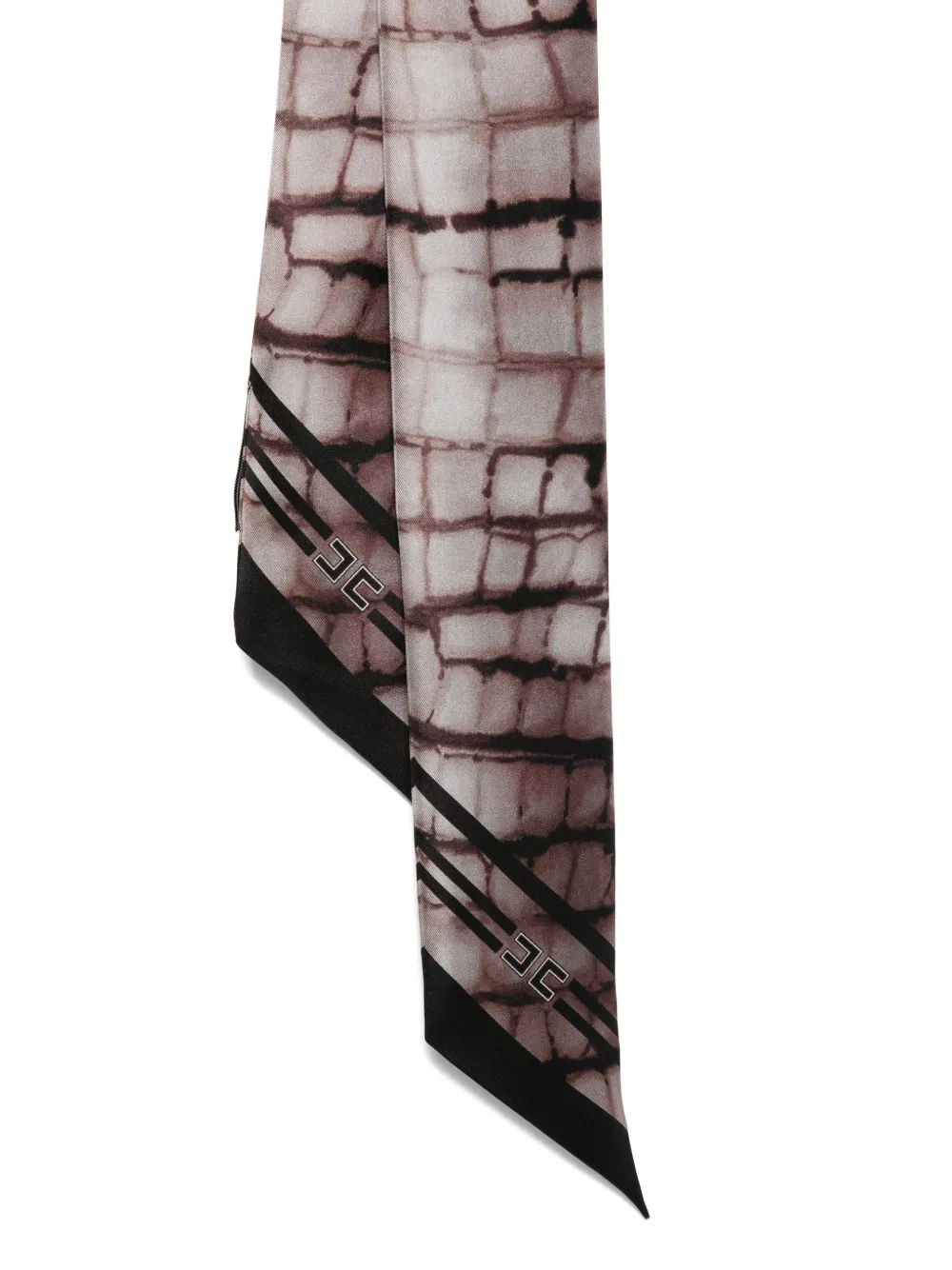  Elisabetta Franchi Patterned Scarf - Neutrals 