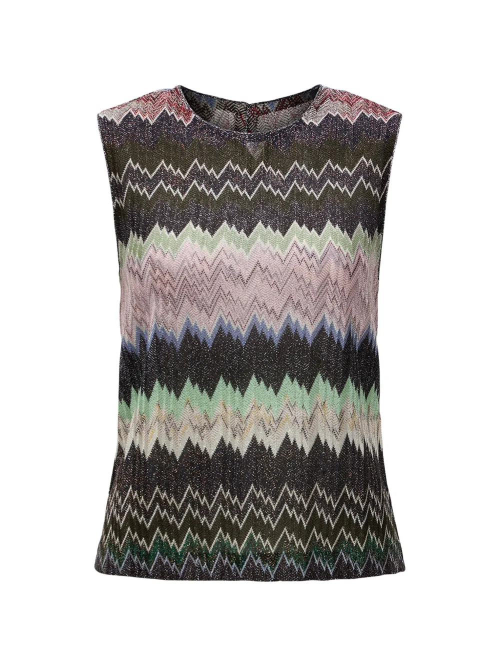 Missoni zigzag-patterned top - Nero