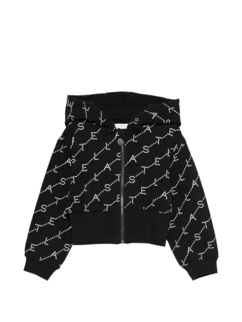Stella McCartney Kids top con capucha y cierre