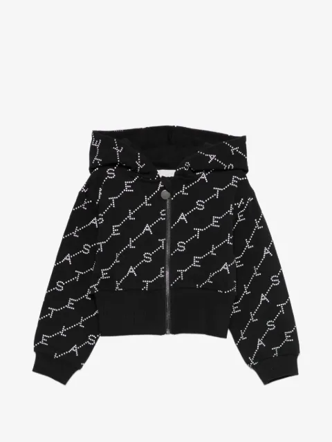 Stella McCartney Kids top con capucha y cierre