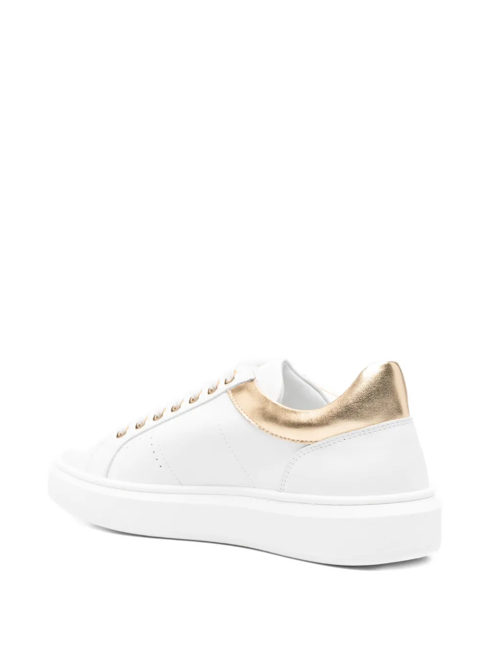 Elisabetta Franchi La Mia Bambina logo sneakers Wit