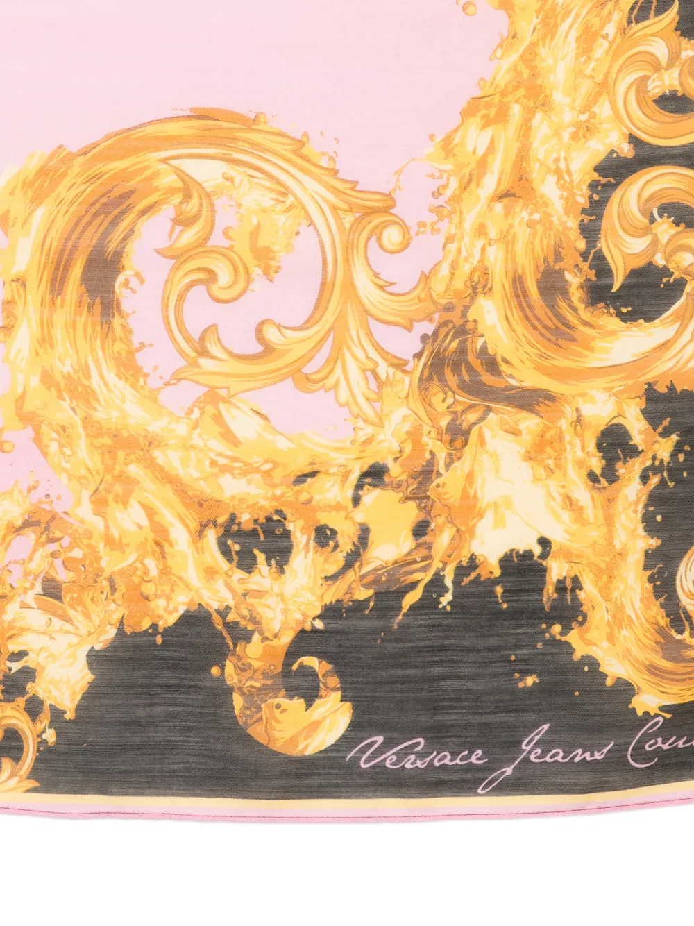 Versace Jeans Couture Sjaal met print Roze