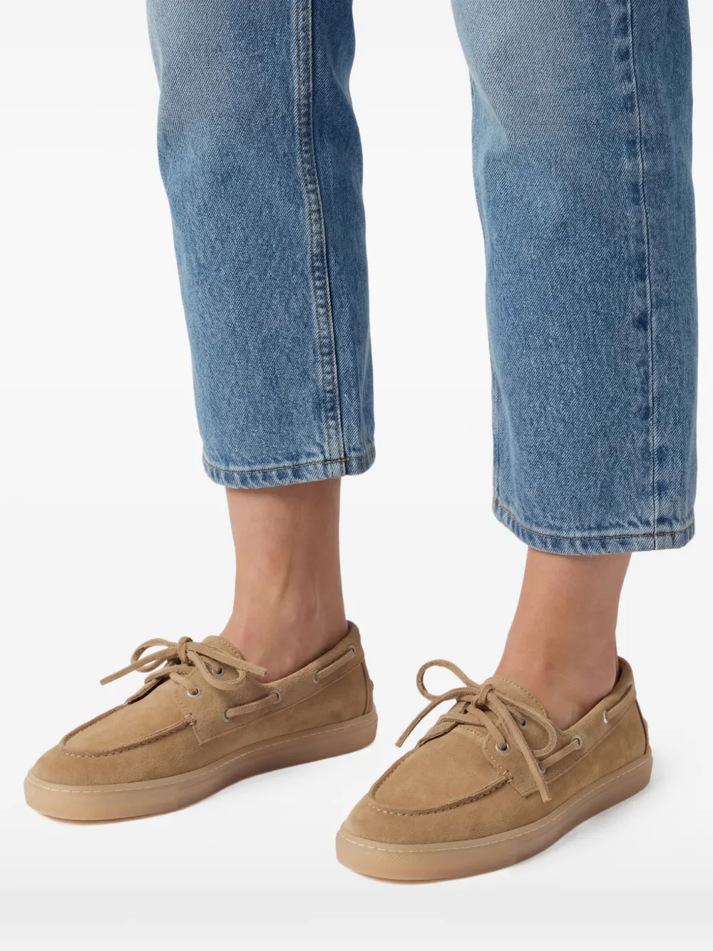 Copenhagen Suède bootschoenen Beige