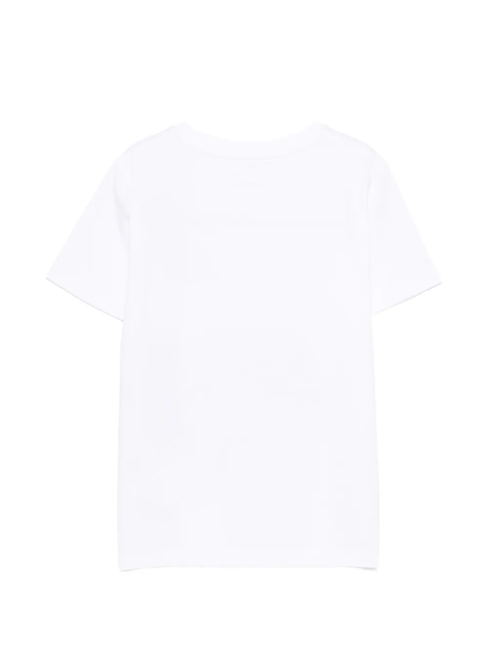 Stella McCartney Kids T-shirt met walvis-print Wit