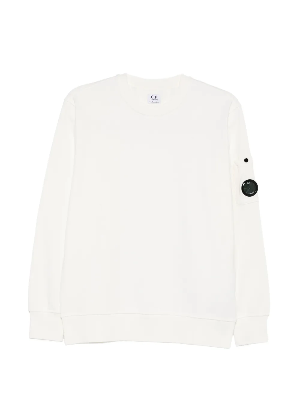 C.P. Company Kids Lens-detail sweatshirt - Bianco