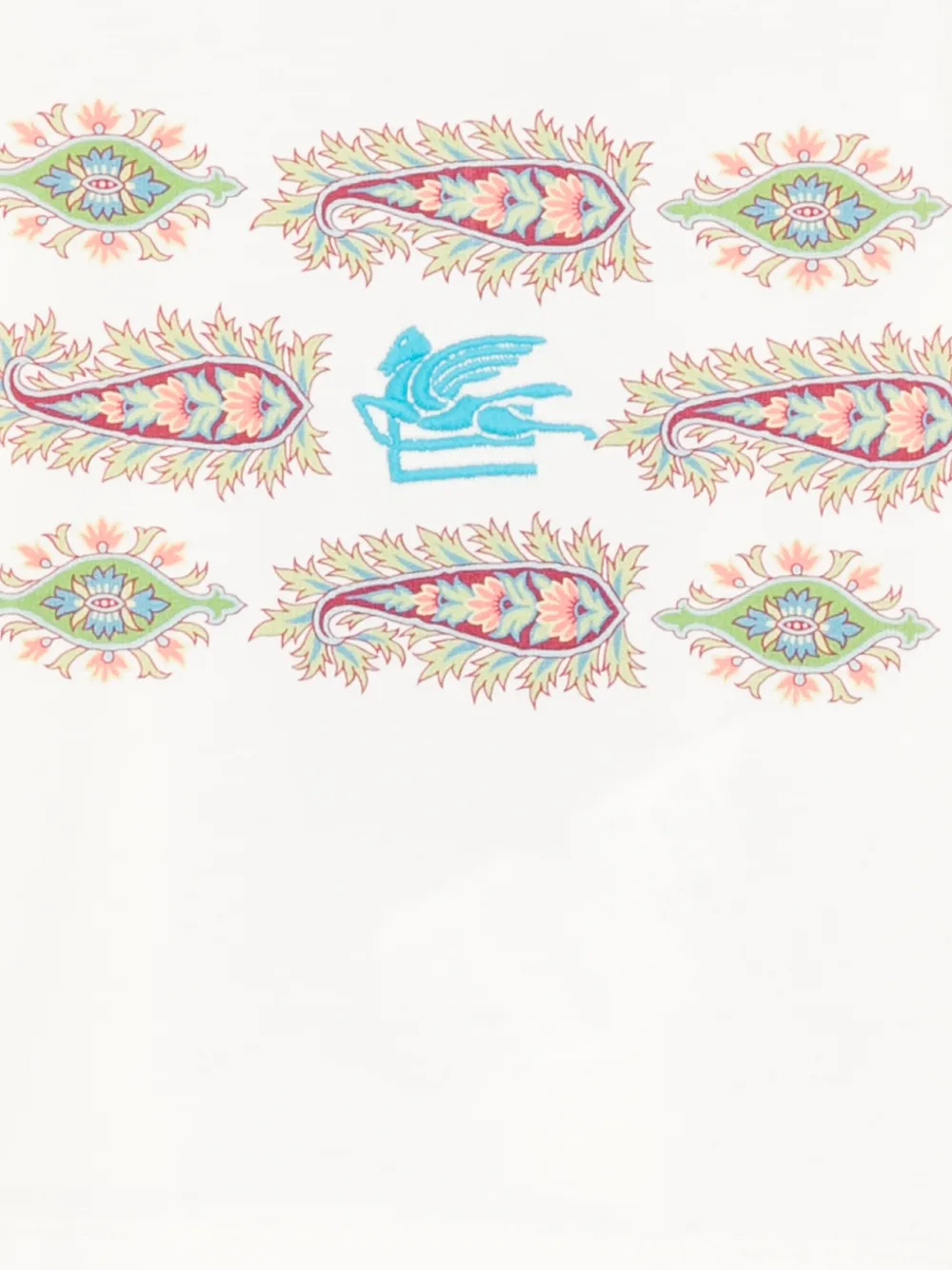  Etro Kids Paisley Graphic T-shirt - Neutrals 