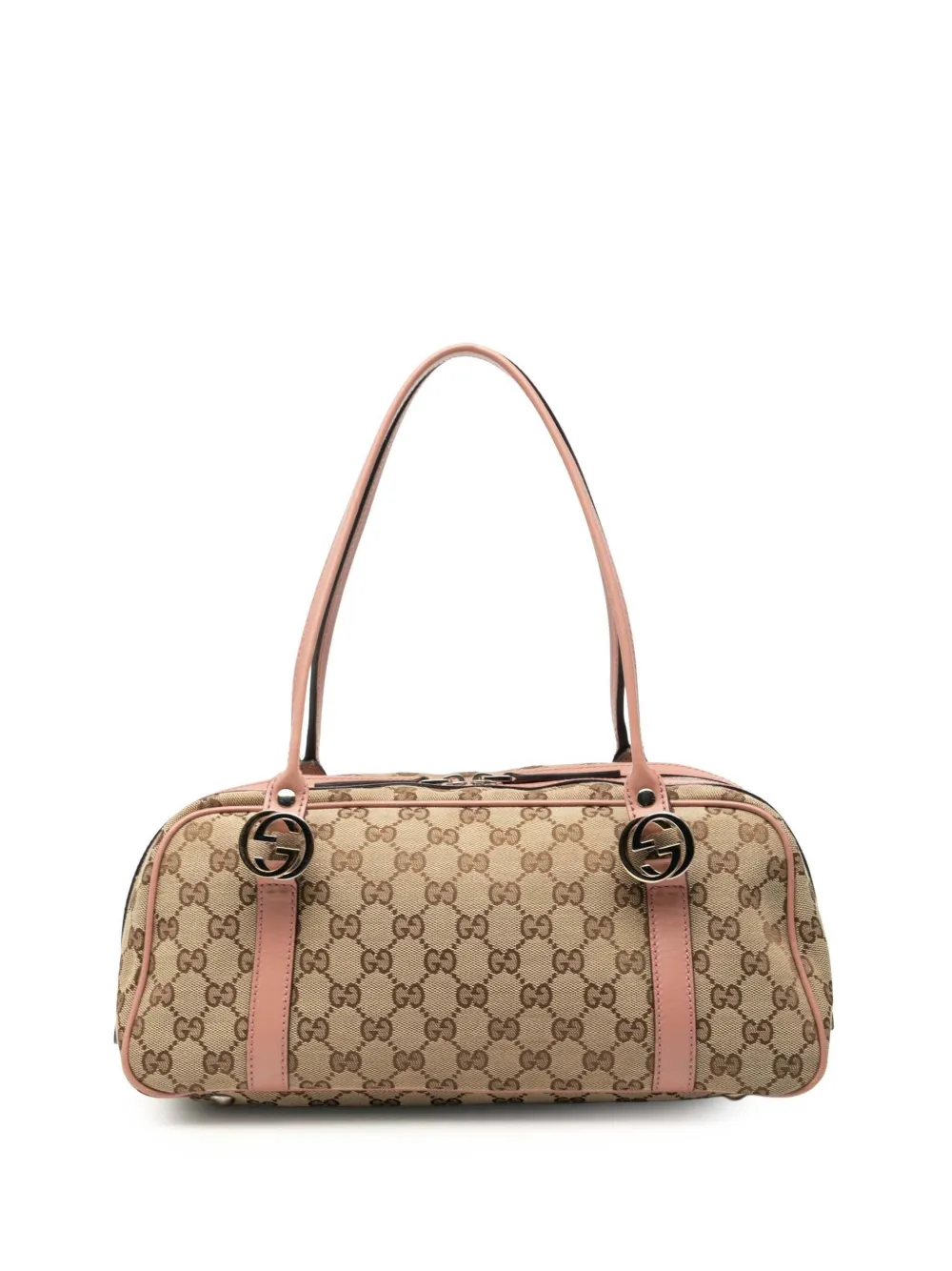 Gucci Pre-Owned 2000-2015 GG Canvas Twins shoulder bag - Marrone