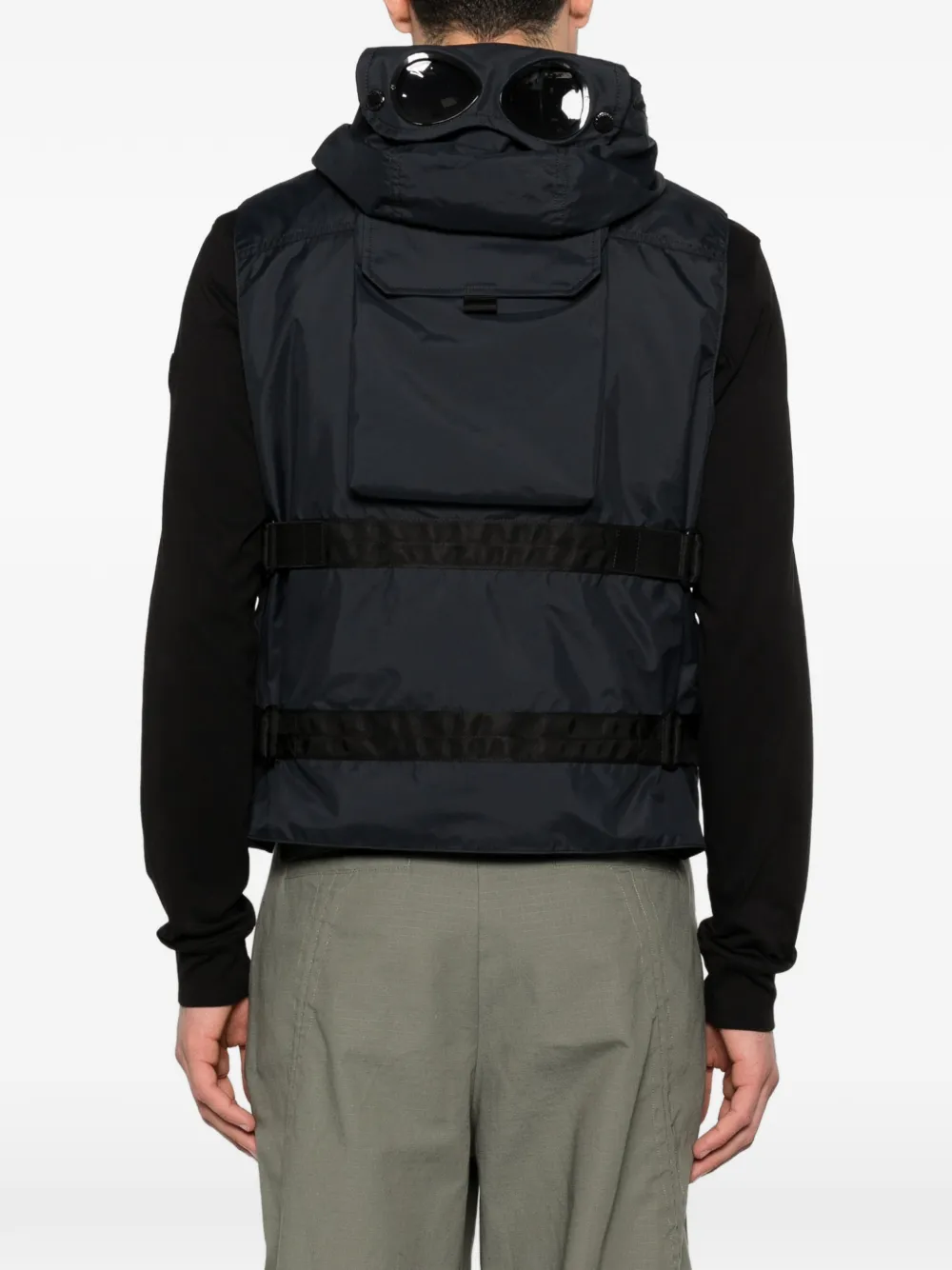 Junya Watanabe MAN Gilet met ritssluiting Blauw